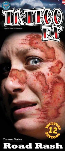 Road Rash - Trauma Tattoos