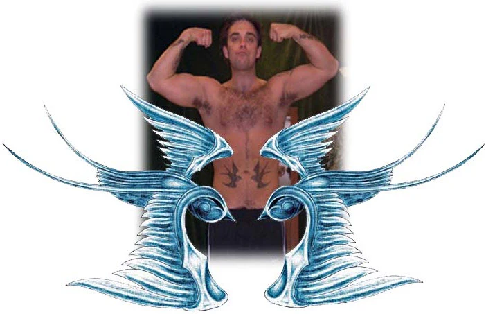 Robbie Williams - Swallow Left Tattoo - Image 2