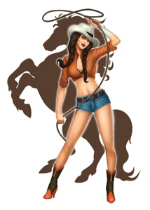 Rodeo Babe Tattoo