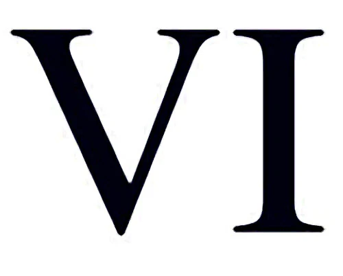 Roman Numeral 6 (Six) Tattoo (3 tattoos) - Image 2