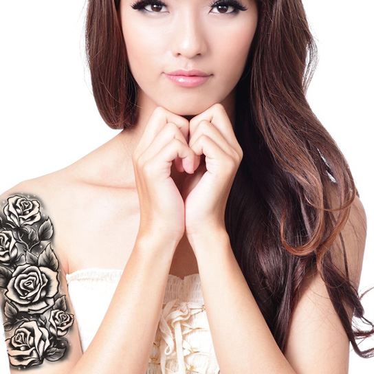 Roses Sleeve Tattoo - Image 3
