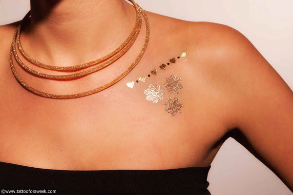Sailor's Dream Metallic Tattoos - Image 5