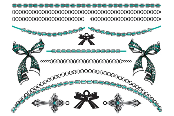 Sapphire Jewelry Tattoos