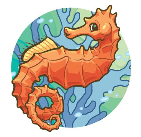 Sassy Seahorse Tattoo