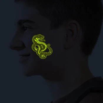 Scorpion & Cobra Glow In The Dark (2 Tattoos) - Image 3
