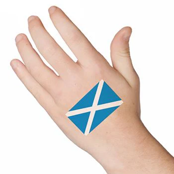 Scotland Flag Tattoo - Image 2