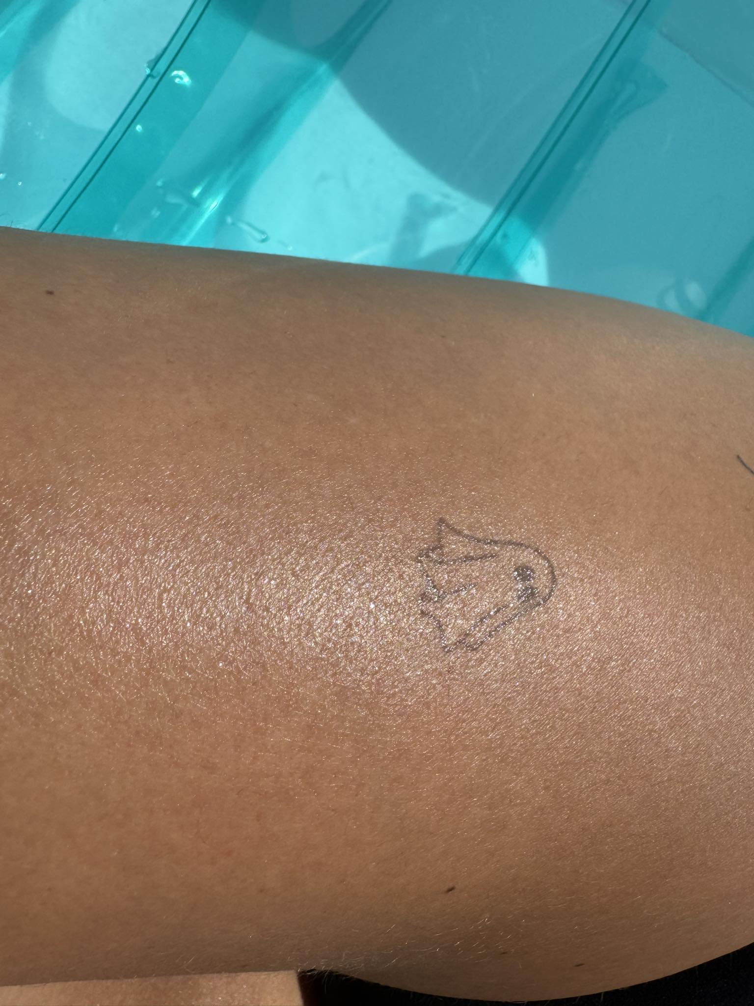 Semi-Permanent Tattoo - Small Ghost