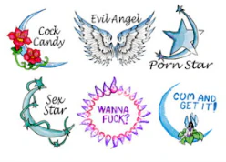 Sexy Expressions Tattoo
