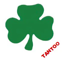 Shamrock Tantoos (20 Sun Tan Stickers)