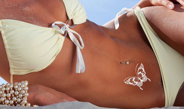 Silver Butterflies (9 Tattoos) - Image 2