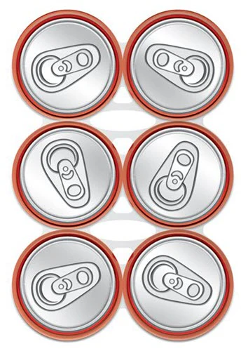 Six Pack Soda Abs Tattoo - Image 2