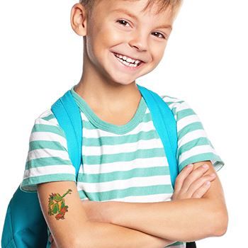 Skateboarding Frog Tattoo - Image 2