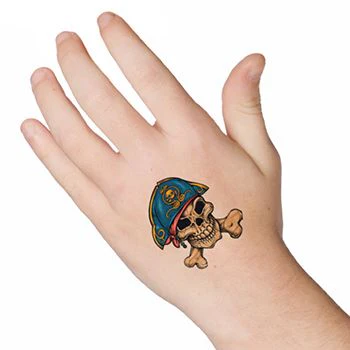 Skull & Pirate Hat Tattoo - Image 2