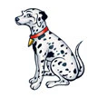 Small Dalmatian Tattoo