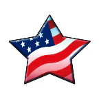Small US Star Tattoo