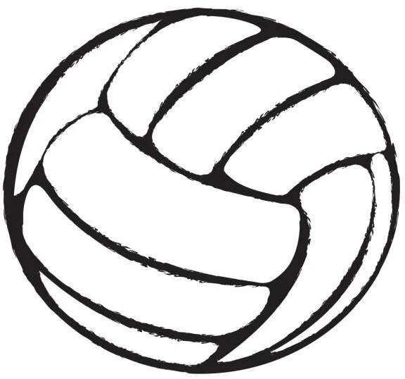 Small Volleyball Tattoo