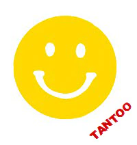 Smiley Face Tantoos (20 Sun Tan Stickers)