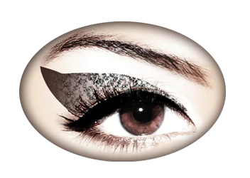 Smokey Metal Glitteratti Violent Eyes (8 Eye Tattoos)