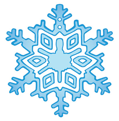Snowflake Glitter Tattoo