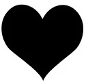Solid Heart Tattoo