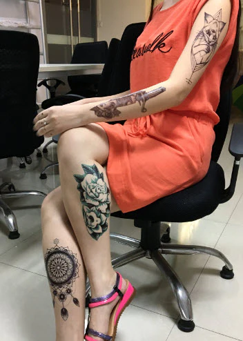 Spiritual Cat Tattoo (3 Tattoos) - Image 4