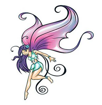 Spunky Fairy Tattoo
