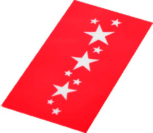 Stars Line Stencil For Tattoo Spray - Image 2