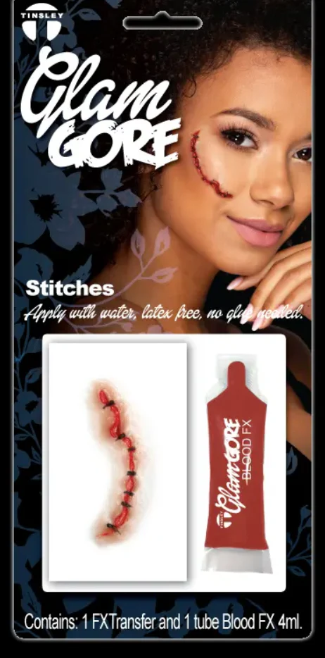 Stitched - Glam Gore 3D Transfer Kit