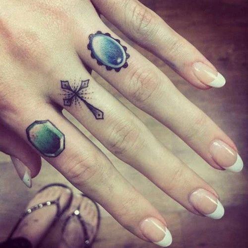 Strepik 3 Rings Tattoos - Image 2