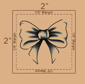 Strepik Bow Tattoo - Image 3