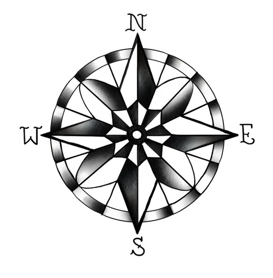 Strepik Compass Tattoo - Image 2