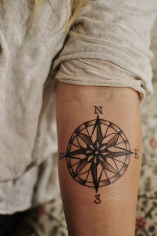Strepik Compass Tattoo - Image 3