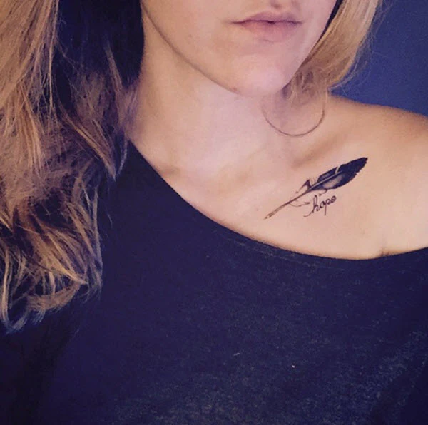 Strepik Feather Tattoo - Image 3