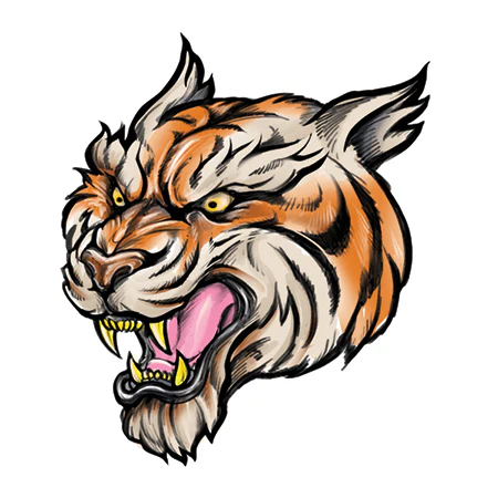 Striped Tiger Tattoo