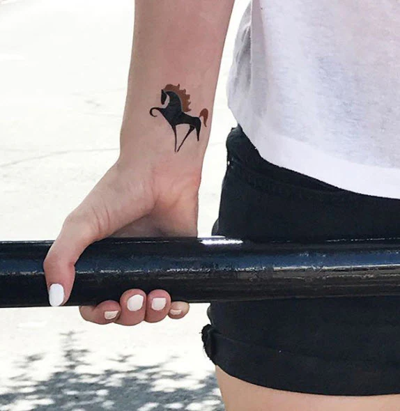 Stylised Horse Tattoo - Image 3