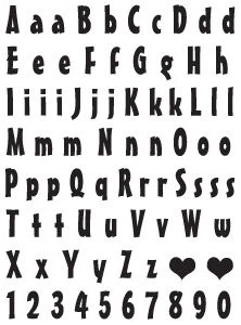 Such Sass Letters & Numbers Tattoos