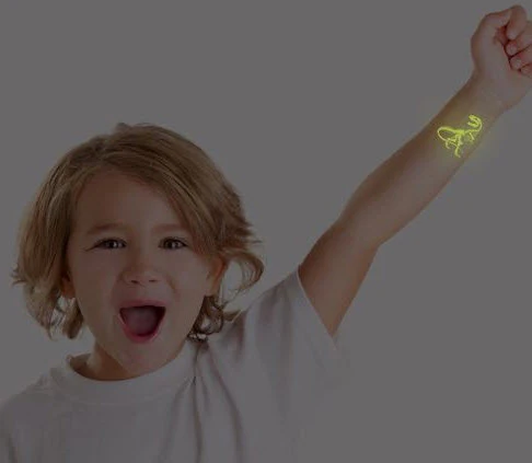 T-Rex - Glow Tattoo - Image 2