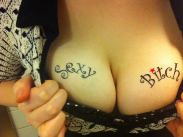 Tatatoos Sexy Bitch Tattoo - Image 5
