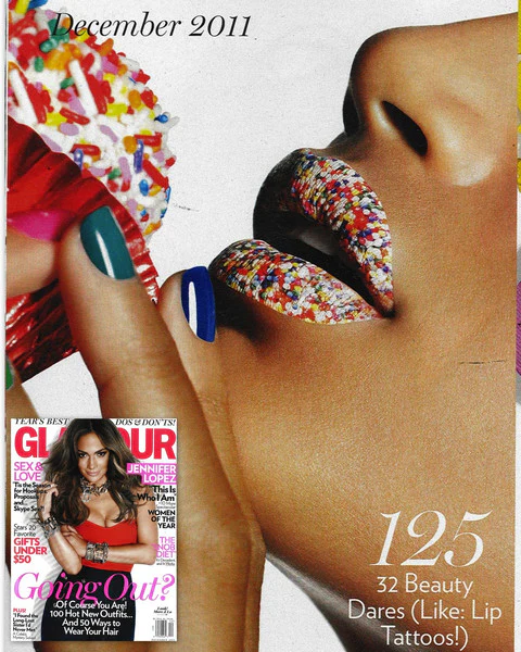 The Candy Dots Violent Lips (3 Lip Tattoo Sets) - Image 2