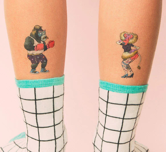 The Pinup & The Boxer - Tattoonie (2 Tattoos) - Image 3