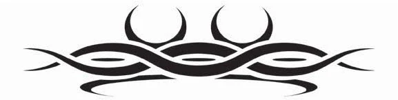 Tribal Entwined Band Tattoo