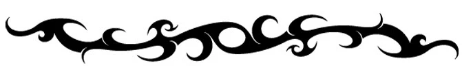 Tribal Flame Band Tattoo