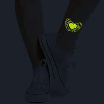 Tribal Heart - Glow Tattoo - Image 3