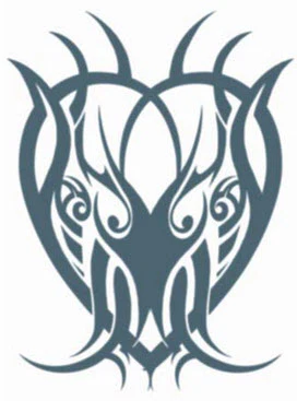 Tribal Heart Tattoo