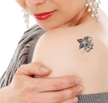 Tribal Lily Tattoo - Image 2