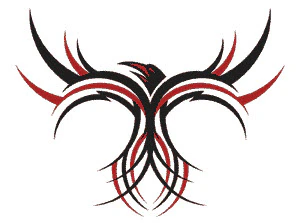 Tribal Phoenix Tattoo