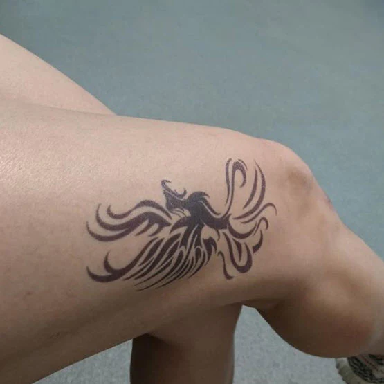 Tribal Phoenix Tattoo - Image 4