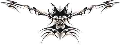 Tribal Shadow Tattoo
