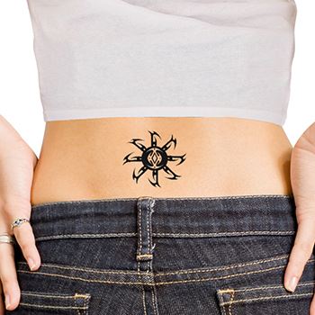 Tribal Stinger Blade Tattoo - Image 2