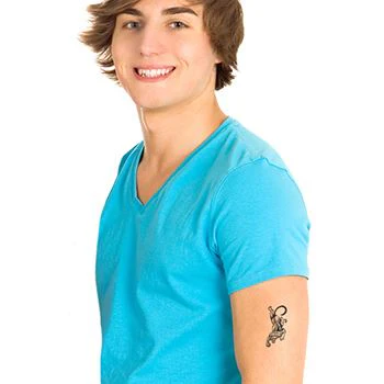 Tribal & Tiger Glow In The Dark Tattoos - Image 2